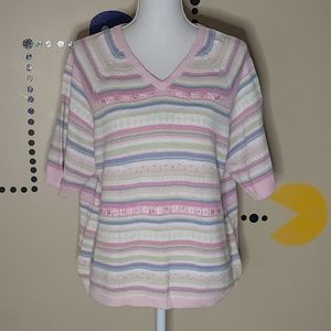 🌟 3 for $15 Deal! 🌟Russ Liz Claiborne vintage sweater 16 18 XL